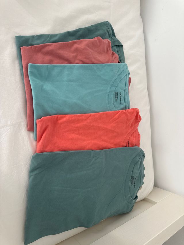 Pack 2 Camisetas Algodón Manga Corta