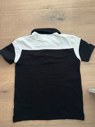 Camisa Polo Boss Negra Mujer