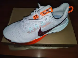 Zapatillas Nike Trail Running Naranja y salmón 