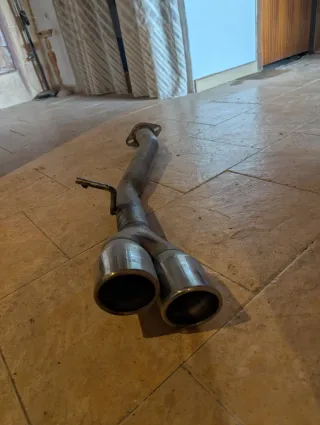 Tramo final escape VW Polo GTI