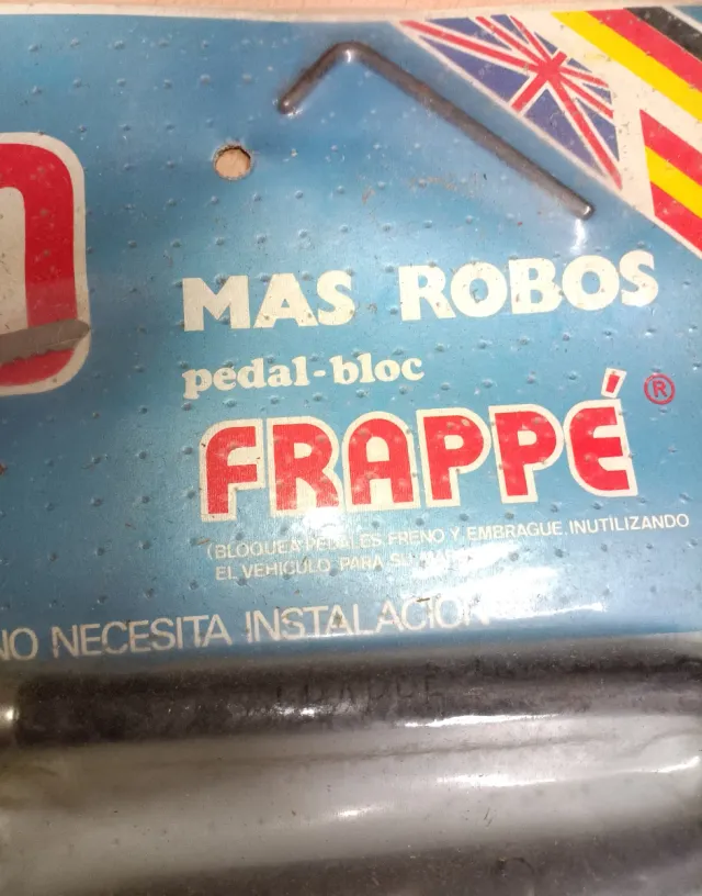 Antirobo retro Frappe años 70 Morris Mini 1000