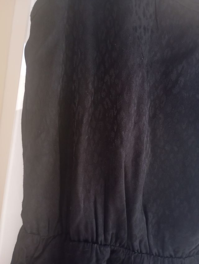 Vestido verano negro tirantes Trucco