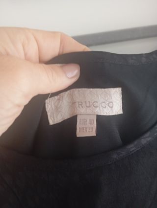 Vestido verano negro tirantes  Trucco