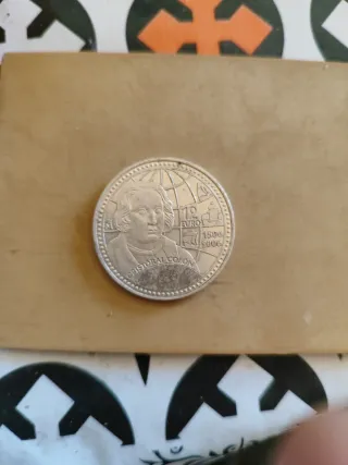 Moneda 12€ Cristóbal Colón 1500-2006