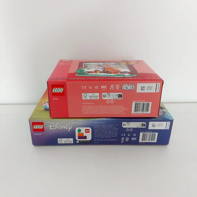LEGO 43239 e 40702 Sigillati