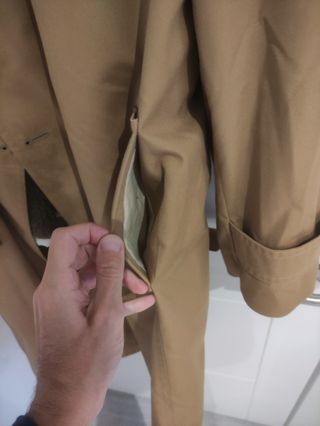 Gabardina italiana in.co.m marrón