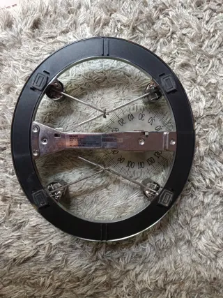 Báscula analógica de cristal