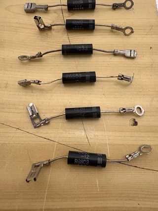 Diodos alta tensión microondas