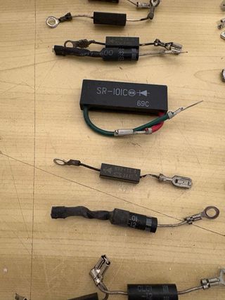 Diodos alta tensión microondas