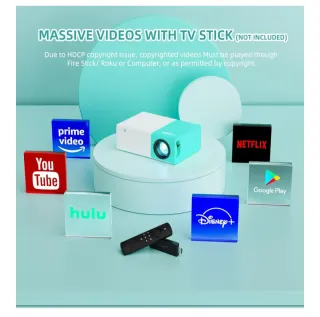 Proyector Wepvo YG300plus