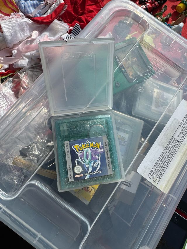Pokémon Cristal Edición Español Game Boy Color