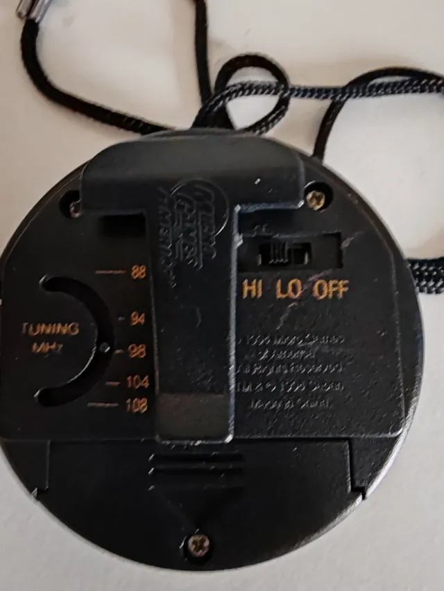 Colgante radio power rangers