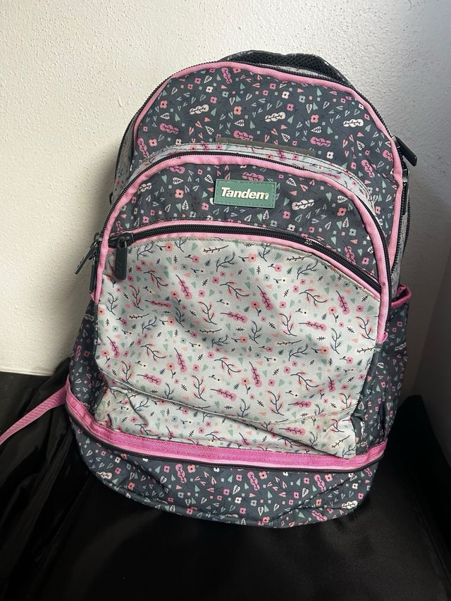 Mochila infantil floral Tandem