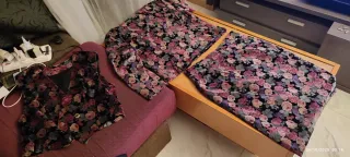Conjunto traje mujer estampado floral