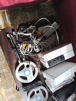 Lote Nintendo Wii con accesorios