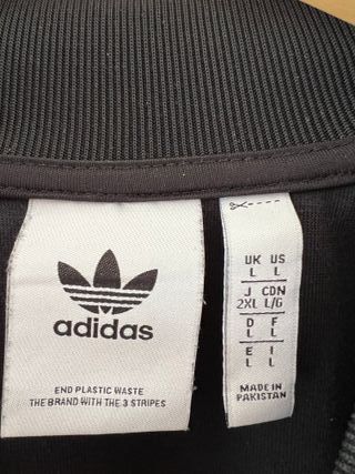 Chaqueta Adidas Negra Talla L