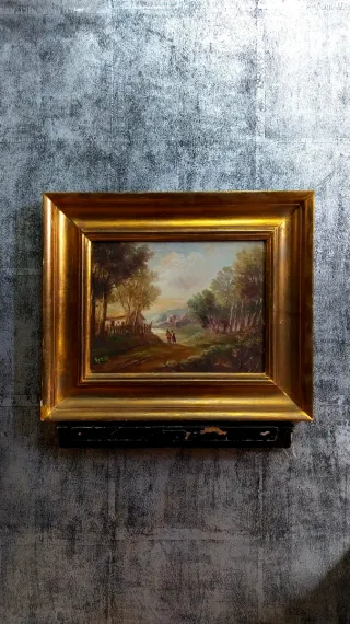 ROMERO OLEO CUADRO ANTIQUE № 271