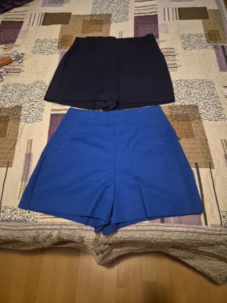 2 Pantalones Cortos Zara