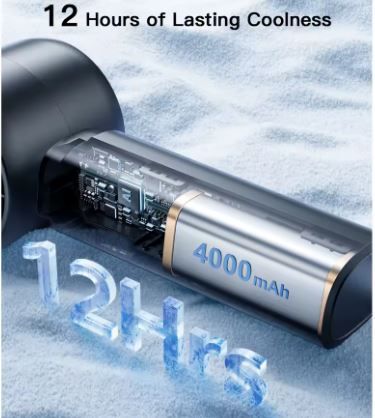 Ventilador Portátil ColdSky Negro