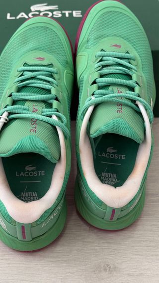 Zapatillas Tenis Lacoste Mutua Madrid Open Verde/R