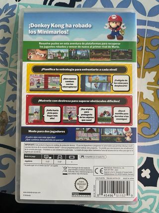 Mario vs Donkey Kong Nintendo Switch