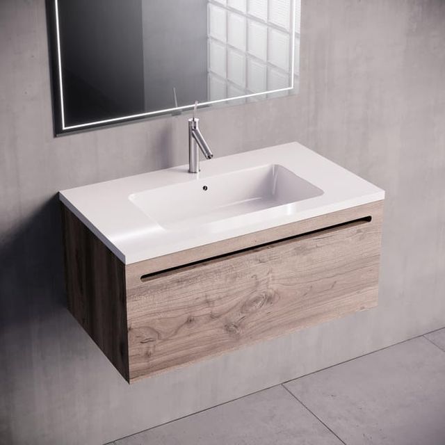 Lavabo encastrable  blanco