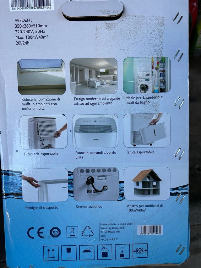 Comfee Deumidificatore MDDF-20DEN7-WF