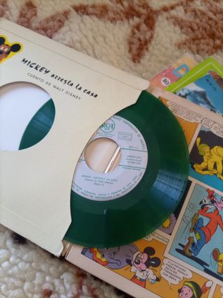 8 Cuentos Discos Disney Infantiles