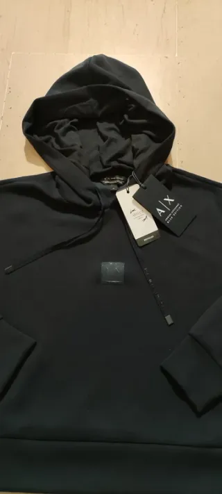 Felpa Armani Exchange con cappuccio