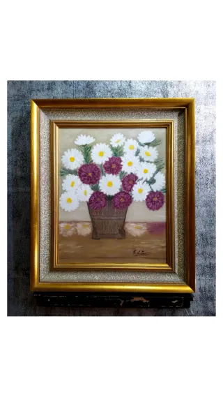 FITA OLEO CUADRO ANTIQUE № 273