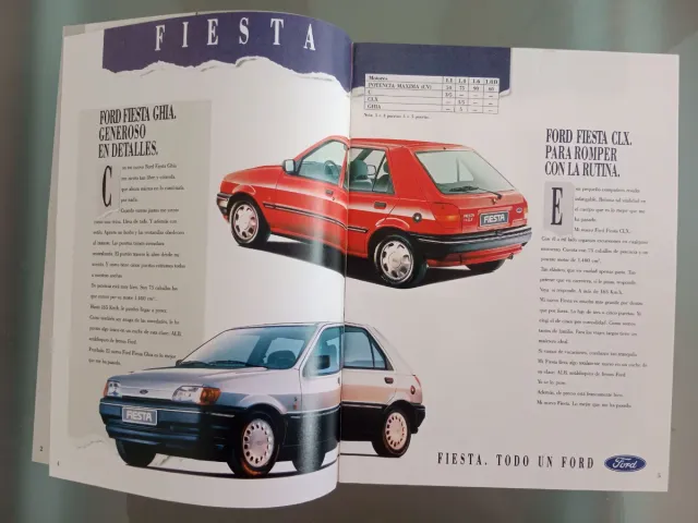 Catalogo commerciale dei modelli Ford 89