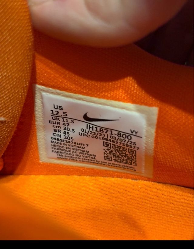 Nike Kobe 6 Protro “Total Orange” 47