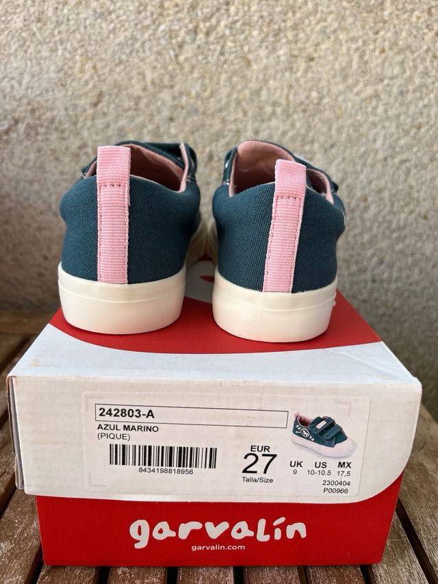 Lote 3 zapatillas niña talla 27