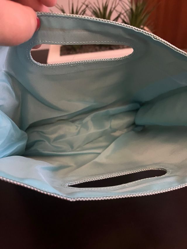 Neceser/bolso de mano Loewe Teal