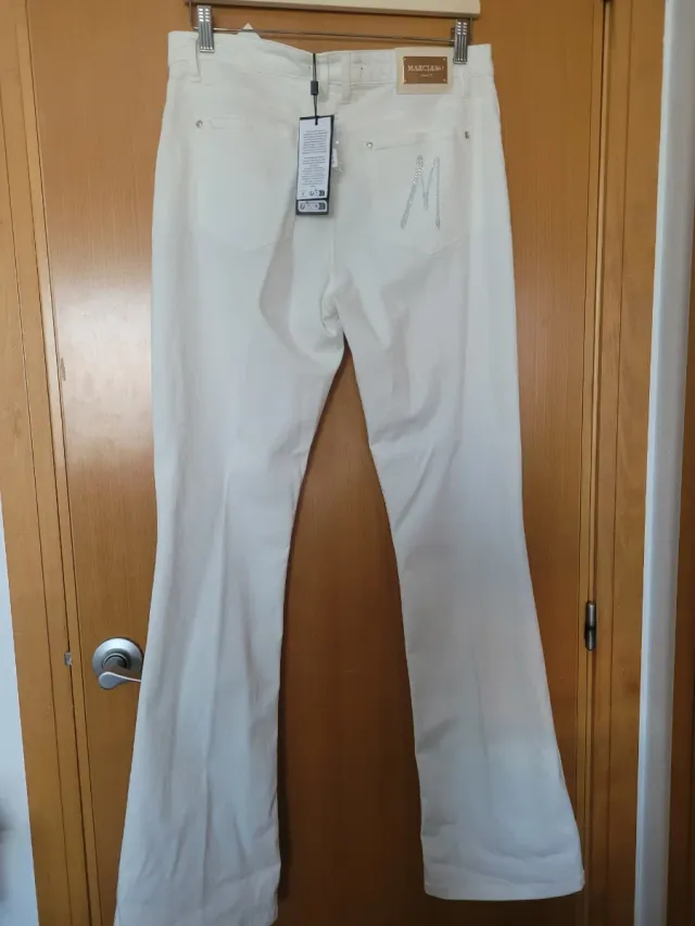 Pantalón blanco MARCIANO by GUESS Talla 32