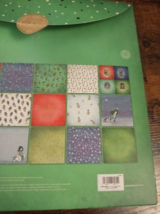 Papel Scrap Santoro Gorjuss Navidad 12x12