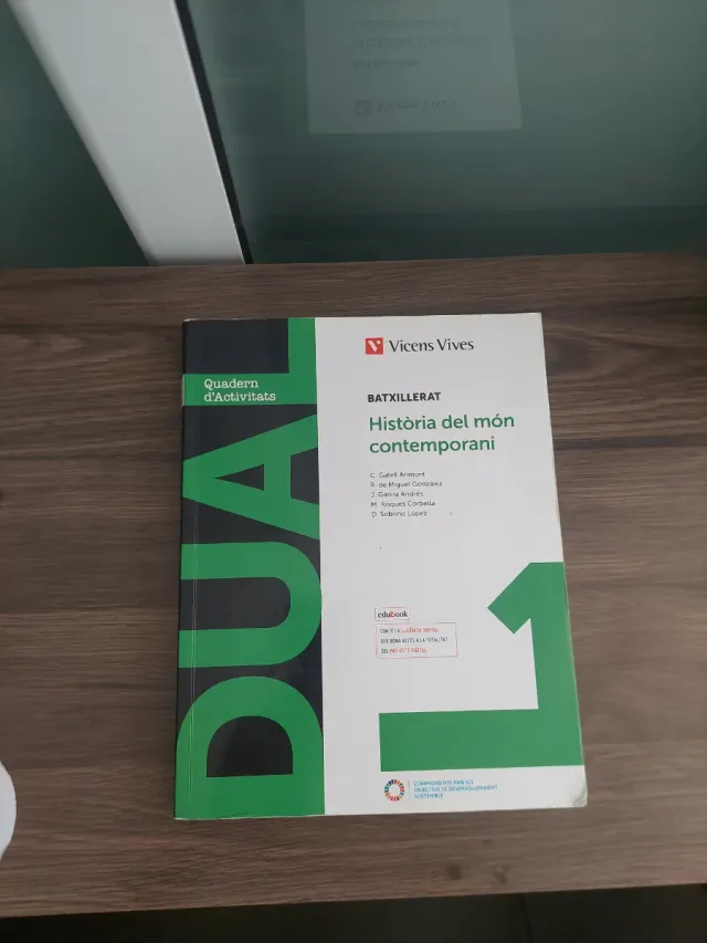 Història del món contemporani - 1r de batxillerat