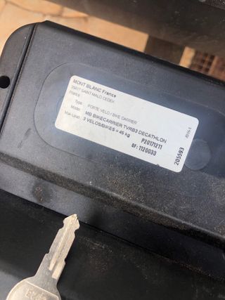 Portabicicletas Montblanc