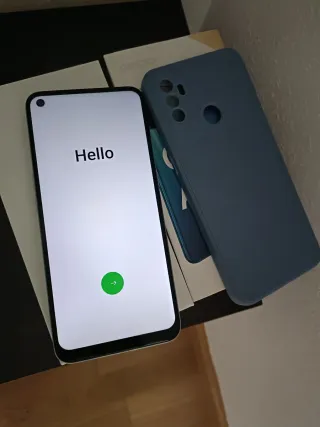 OPPO A53S con custodia molto curato