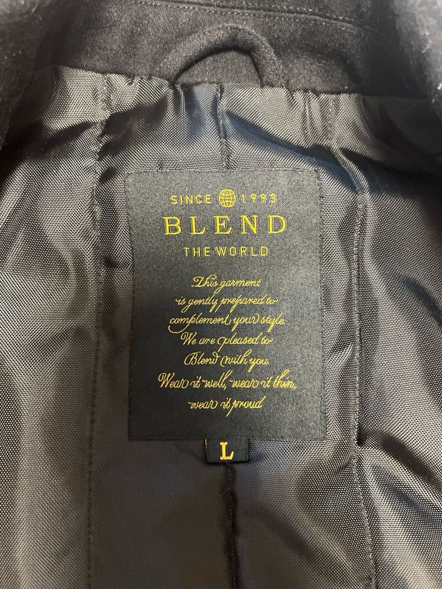 Parka marinera Blend negra