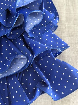 Traje Sevillana Niña Lunares.