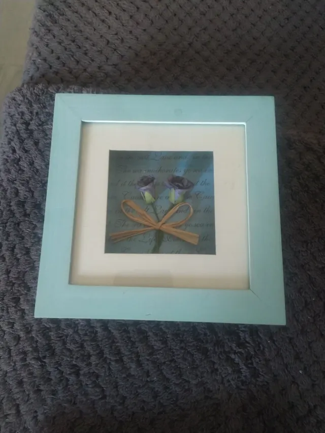 2 Cuadros Cocina 3D 20x16 cm