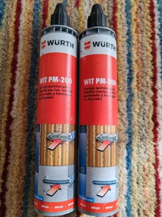 2 Botes Taco Químico Wurth WIT PM-200