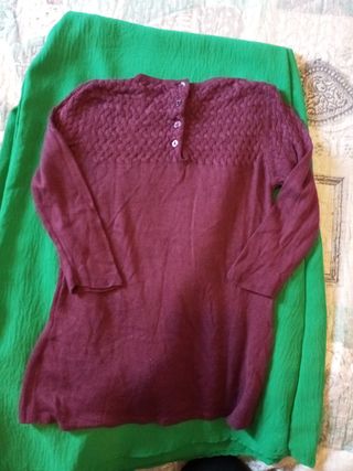 Vestito Baby Dior misto cashmere e cotone 18 mesi