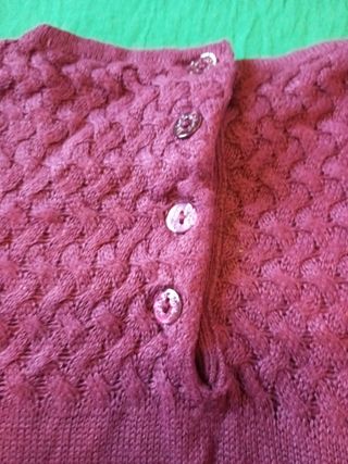 Vestito Baby Dior misto cashmere e cotone 18 mesi