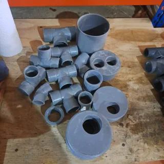 Accesorios Tubería PVC Fontanería para desagüe