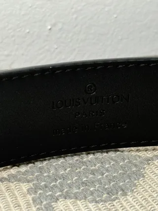 Cintura Louis Vuitton Monogram Nera