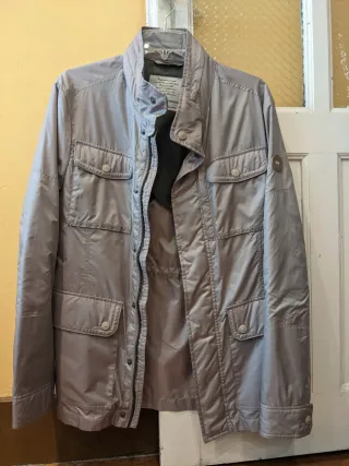 Chaqueta impermeable Roberto Verino gris