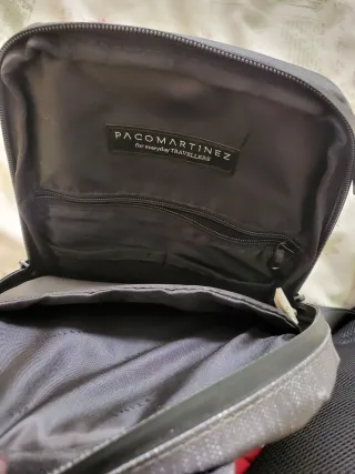 Mochila bandolera Urban hiker gris