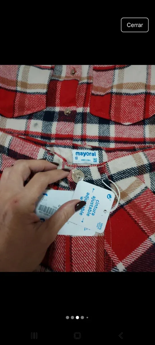 Conjunto cuadros niña 10 años